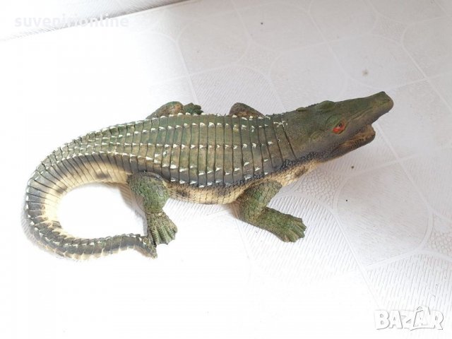 Декоративна статуетка крокодил , снимка 4 - Декорация за дома - 29008838