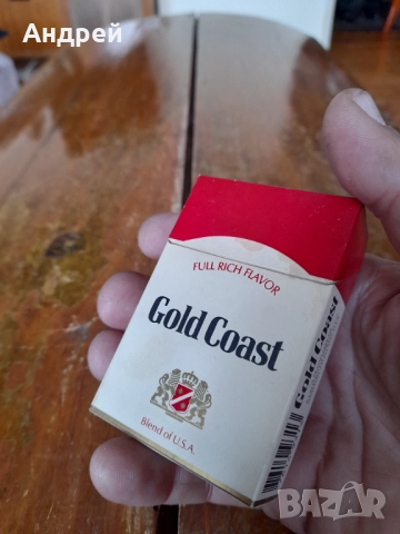 Кутия от цигари Gold Coast, снимка 2 - Колекции - 52940464