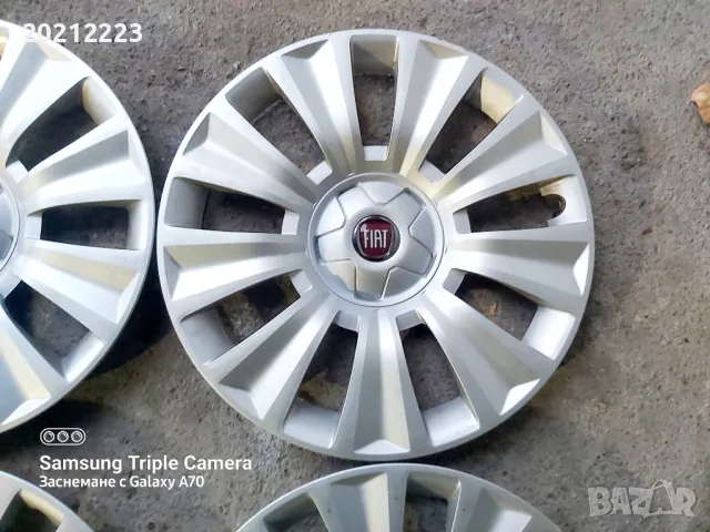 4 броя тасове за Fiat Tipo 16, снимка 3 - Аксесоари и консумативи - 47915640