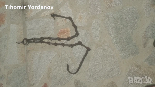 Верига за огнище., снимка 3 - Антикварни и старинни предмети - 50786688