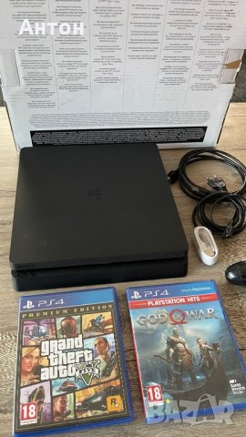 Продавам PlayStation 4 slim 500 GB , снимка 1 - Игри за PlayStation - 35009710