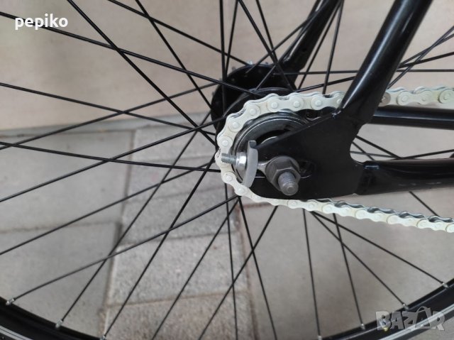 Продавам колела внос от Германия  велосипед SINGLE SPEED TRETWERK 28 цола, снимка 4 - Велосипеди - 37596897