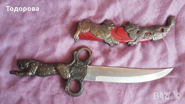 Кинжал- реплика, снимка 4 - Антикварни и старинни предмети - 26603120