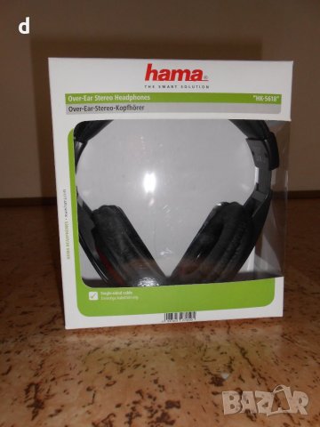 Аудио стерео слушалки hama модел "НК-5618"