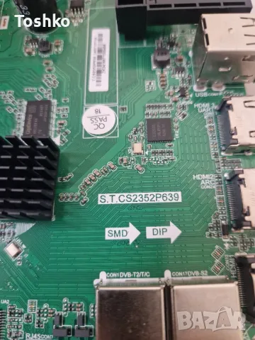 NEO LED-40SJ24SM FHD SMART LED TV MAIN BOARD S.T.CS2352P639 PANEL V400HJ9-PE1, снимка 2 - Части и Платки - 49828991