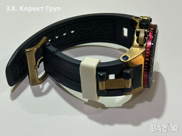 Мъжки часовник QUANTUM HNG 535.999 биколорен, стоманен, водоустойчив, снимка 5 - Мъжки - 43703043