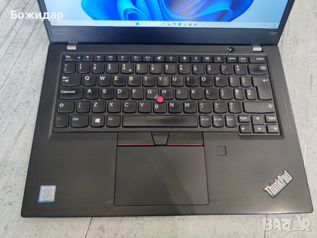 Лаптоп Lenovo ThinkPad X390 13" i5-8265U / 8GB RAM / 256GB NVMe, снимка 4 - Лаптопи за работа - 53569989