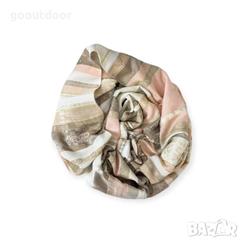 Kenzo копринен принт шал 68x176