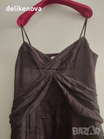 KAREN MILLEN. Size L Празнична рокля от 100% Коприна, снимка 3 - Рокли - 38481443