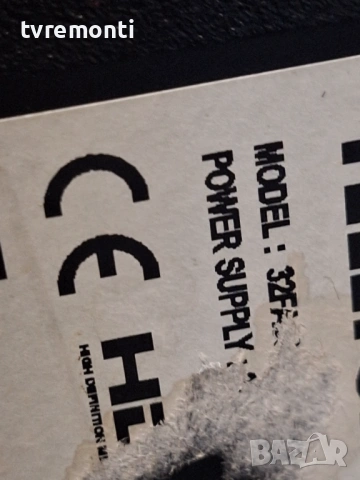 POWER BOARD ,17IPS62 за 32-инчов телевизор TELEFUNKEN 32FA6001 , с дисплей VES315UNGH-L3-N41, снимка 5 - Части и Платки - 53281849