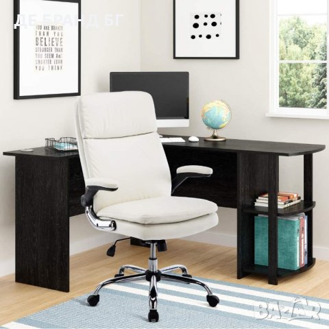 Ергономичен офис стол с мека седалка и облегалка 3287-WT, снимка 7 - Столове - 35096388
