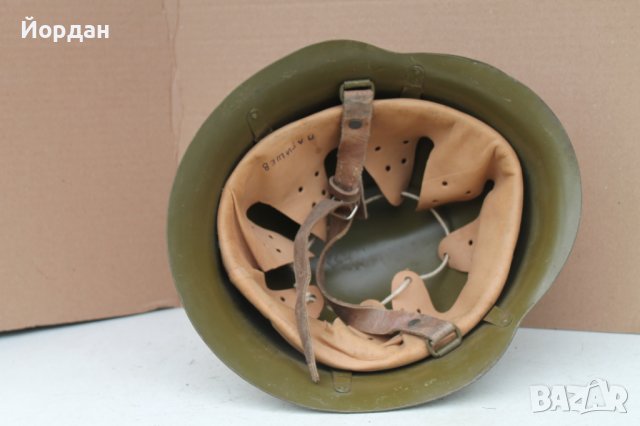 Българска каска М36 Н:57, снимка 4 - Антикварни и старинни предмети - 36919484