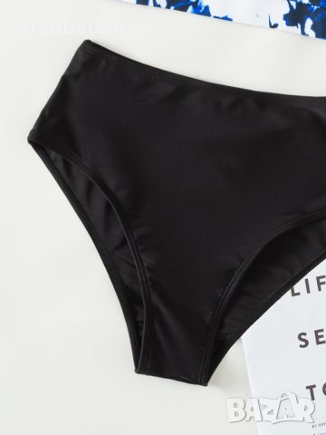 Дамски бански костюм от две части с щампа, 4цвята , снимка 15 - Бански костюми - 40633318