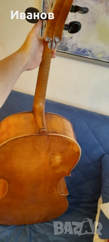 Старо 4/4 виолончело, Schuster, Германия, около 120 год., снимка 6 - Струнни инструменти - 51410038