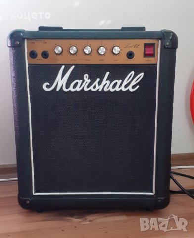 китарен усилвател "Marshall" Lead 12, снимка 2 - Ресийвъри, усилватели, смесителни пултове - 43697152