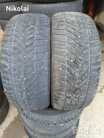 2бр зимни гуми 215/55R16 Dunlop, снимка 1 - Гуми и джанти - 49276603