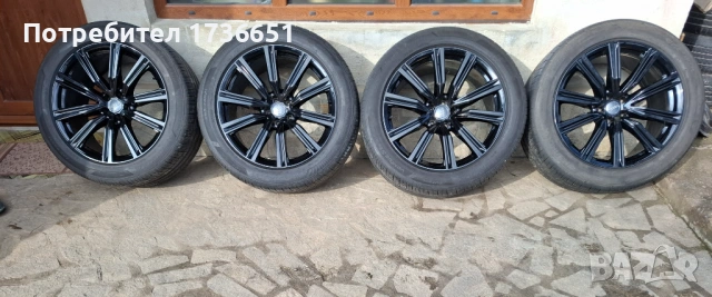 Оригинални Джанти Ауди Кю7,Кю8 с нови летни гуми, снимка 2 - Гуми и джанти - 53207626