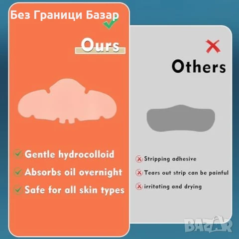 Нови Носови Лепенки за Почистване на Пори – Черни Точки, Всички Кожи, снимка 3 - Други - 50655368