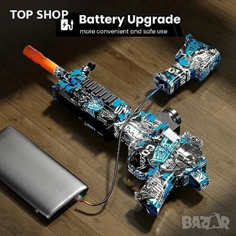 Нов Супер Мощен Гел Бластер за Деца - Перфектен Подарък, снимка 2 - Конструктори - 49639588