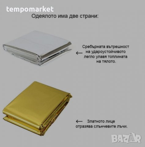 Термо одеяло 58035 160х210см