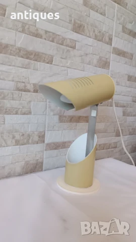 Полска настолна лампа - Szarvasi Vas-Fémipari SZ. - метална - №17, снимка 3 - Антикварни и старинни предмети - 51260211