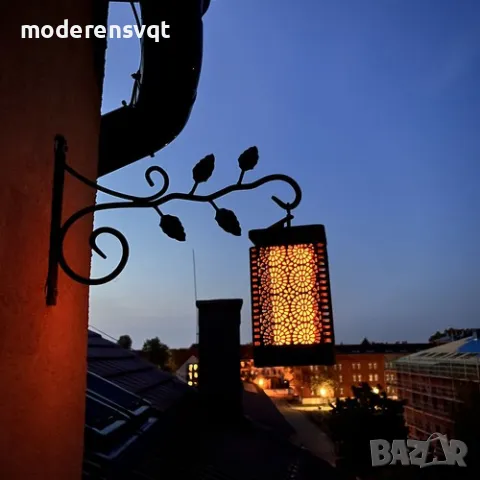 Соларен фенер лампа ефект трептене, снимка 3 - Соларни лампи - 47895862
