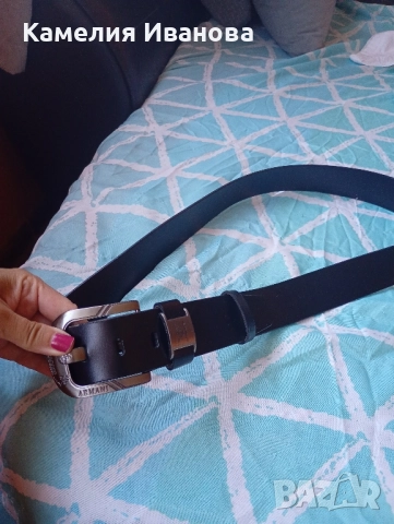 Мъжки колан с регулиране Аrmani , снимка 2 - Колани - 47852834
