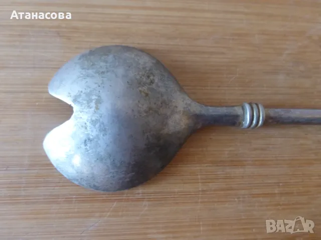 Посребрен прибор за салата 1950 г, снимка 6 - Аксесоари за кухня - 47464788