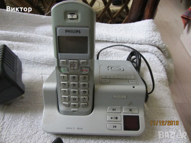 Телефонен секретар Philips, снимка 2 - Стационарни телефони и факсове - 27553976