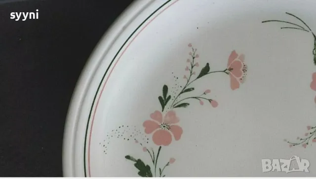 Сервиз за закуска от Biltons England ,,Розови цветя"., снимка 11 - Сервизи - 49665321
