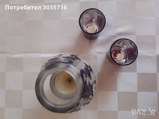 Декорация лилаво: Комплекти декор за свещи/Калъфки за възглавници НОВИ с отстъпка , снимка 5 - Декорация за дома - 32450159