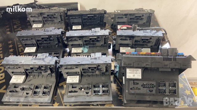 Преден САМ Модул Мерцедес Е класа W211 компютър , снимка 1