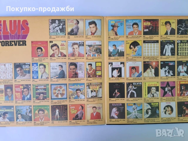 стара двойна плоча Elvis Presley винил, снимка 3 - Грамофонни плочи - 51156412