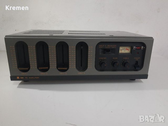 PA AMPLIFIER TA - 412 E, снимка 2 - Ресийвъри, усилватели, смесителни пултове - 34610088