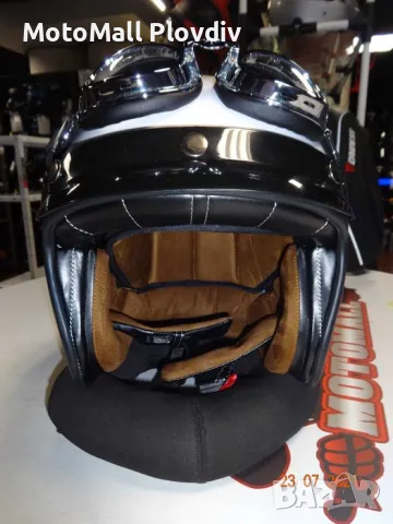 Скутерски каски MT Helmets Le Mans 2 Pure скутер мото мотор, снимка 6 - Аксесоари и консумативи - 49257423