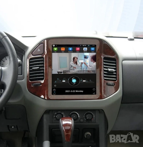 Мултимедия за Mitsubishi Pajero, Android, Навигация, V60 V68, V73, вертикална Tesla, махагон, плеър, снимка 8 - Аксесоари и консумативи - 51434925
