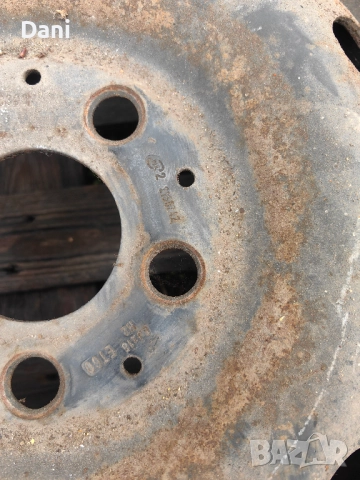 Железни джанти за Mercedes Vito 15" 5x112мм., снимка 2 - Гуми и джанти - 52210121