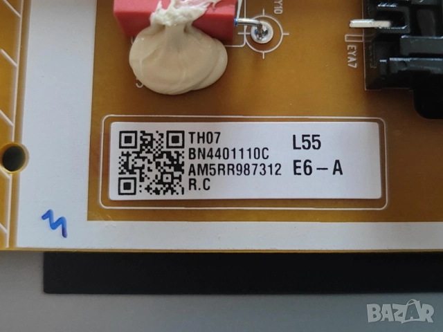 Main board BN94-17511A / BN41-02844 от TV SAMSUNG UE55AU9072U на части, снимка 5 - Части и Платки - 52865305