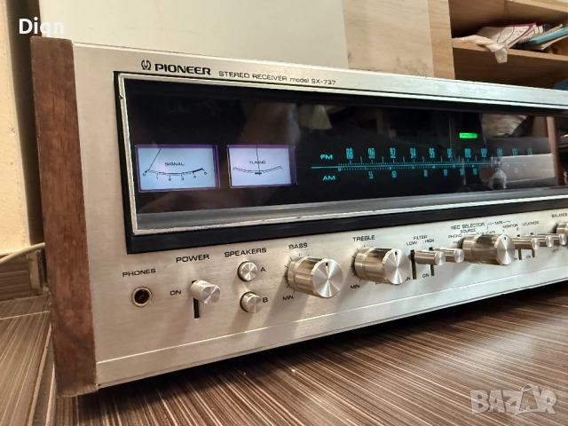 Pioneer SX-737 , снимка 8 - Ресийвъри, усилватели, смесителни пултове - 51539518