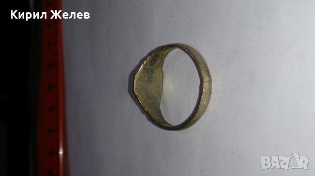 Старинен пръстен сачан ръчна изработка - 73241, снимка 4 - Други ценни предмети - 28983832