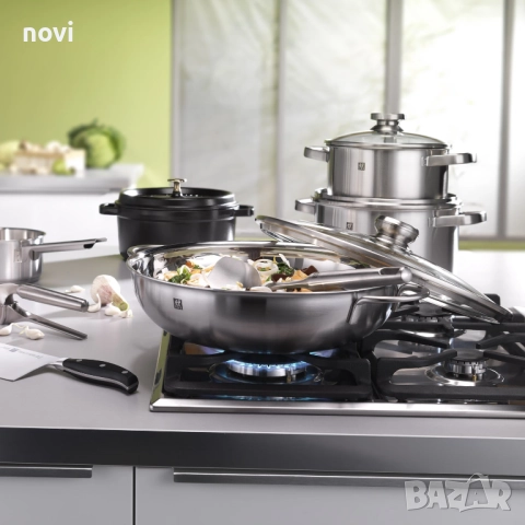 Zwilling уок тиган TWIN® Nova Wok 32см, снимка 2 - Съдове за готвене - 47320639