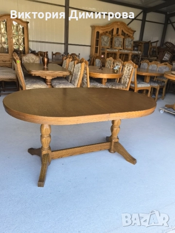 Разтегателна трапезна маса , снимка 8 - Маси - 51738647