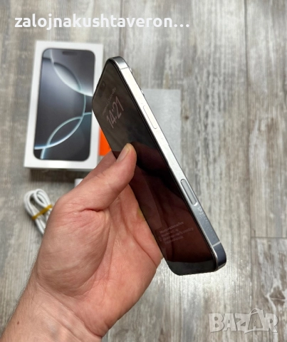  Iphone 16 Pro Max 256 GB - 100 % Battery 🔋 White Отличен   Екран и Гръб са отлични, а , снимка 9 - Apple iPhone - 52147182