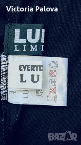 Ефектна черна блуза LUNA LIMITED, снимка 10 - Корсети, бюстиета, топове - 50503307