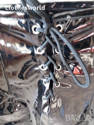 Уникална лачена пола Ann Summers модел рибена опашка, снимка 9 - Поли - 35025567