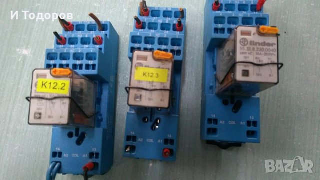 Реле Finder 94.54.1sxa - used, снимка 4 - Други - 32963132