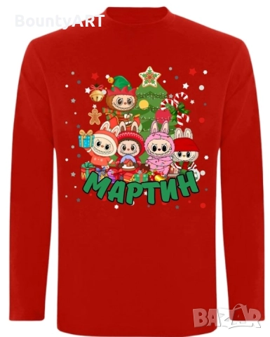 Коледен Лабубу комплект, снимка 4 - Коледни подаръци - 52081512