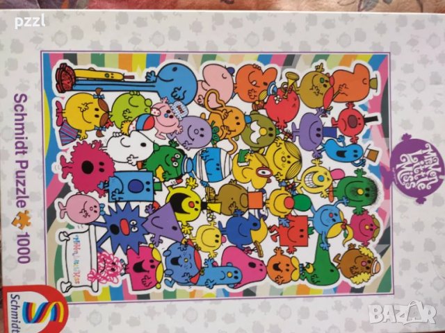 [неналичен] Пъзел "Mr Men Little Miss" Schmidt 2016г. 1000 части, снимка 1