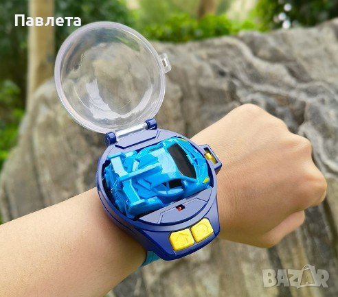 ⌚ Детски часовник с играчка, снимка 1 - Коли, камиони, мотори, писти - 43062355