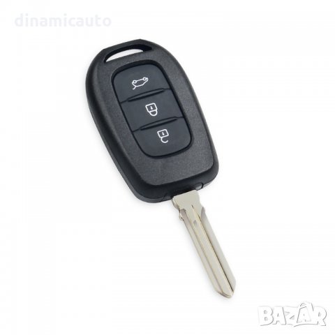 Кутийка за ключ Renault Clio Laguna Scenic Dacia Sandero Duster - 3 бутона, снимка 2 - Аксесоари и консумативи - 28862084